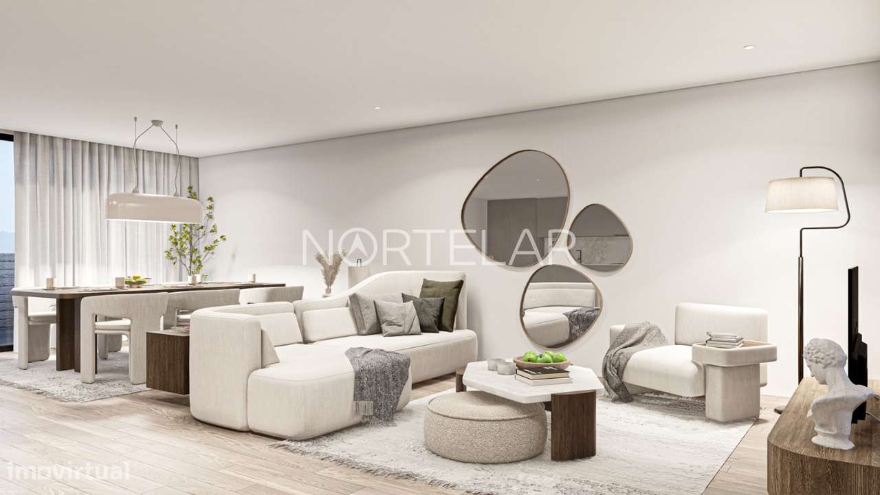 T3 novo com varanda ampla e garagem – Valongo-0