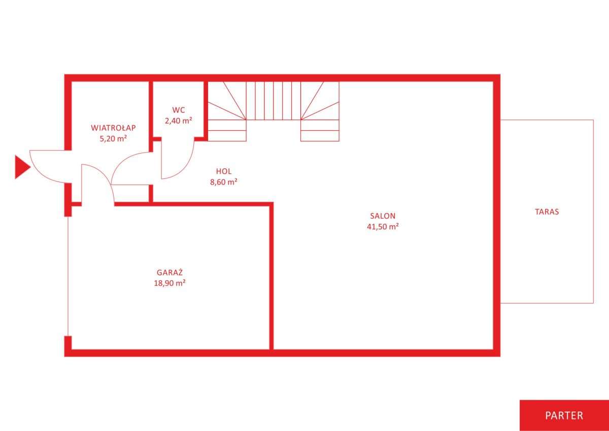 Funkcjonalny dom szeregowy w otulinie lasu ! - Pełny obrazek: 5/20