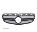 GRELHA FRONTAL PARA MERCEDES W176 AMG A45 LOOK 12-15 PRETO - 3