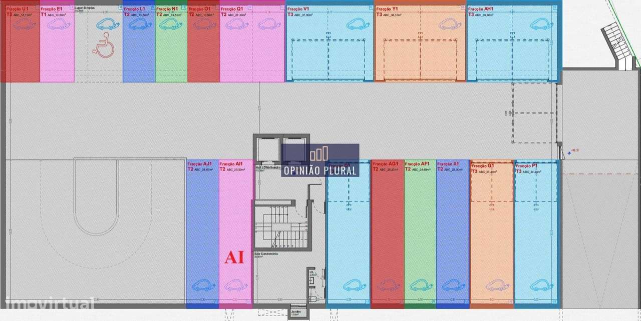 Apartamento Tipologia T2 Novo em Santa Marinha-12