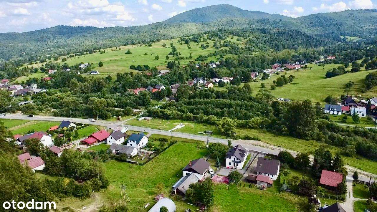 Dom w górach, Beskid Żywiecki – 250 m², działka 1300 m², widok na góry-1
