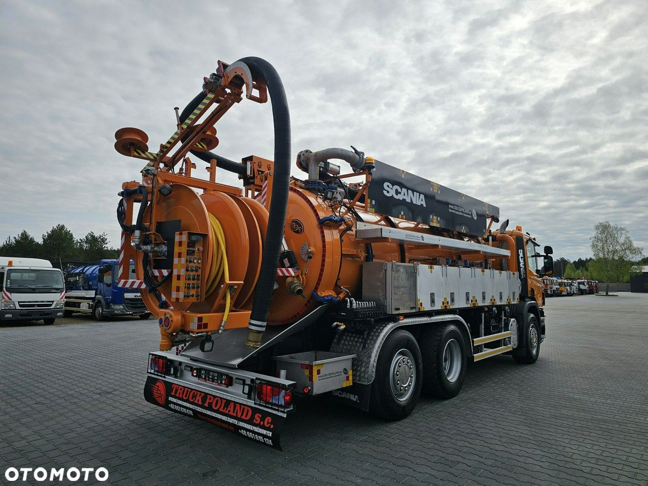 Scania SPULEUDSYR/ LARSEN WUKO KOMBI DO CZYSZCZENIA KANAŁÓW - 25