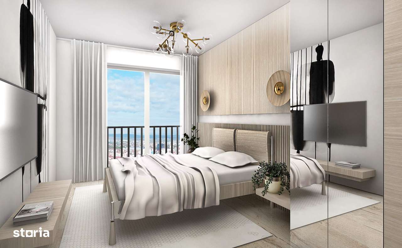 Penthouse cu 3 cam  140 mp  Str D-na Stanca Selimbar -Orhideea - Imagine principală: 5/8