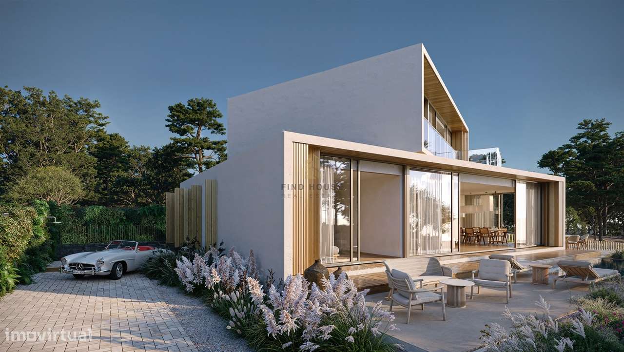 Lote de 530.09m2 com projeto aprovado para construção de Moradia T4, n - Grande imagem: 4/14