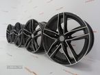 Jantes Look Audi RS6 19 x 8.5 et35 5x112 Pretas - 6