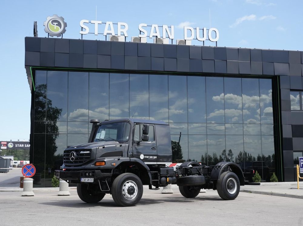 Mercedes-benz Zetros 1833 4x4 podwozie rama do zabudowy kamper 2008