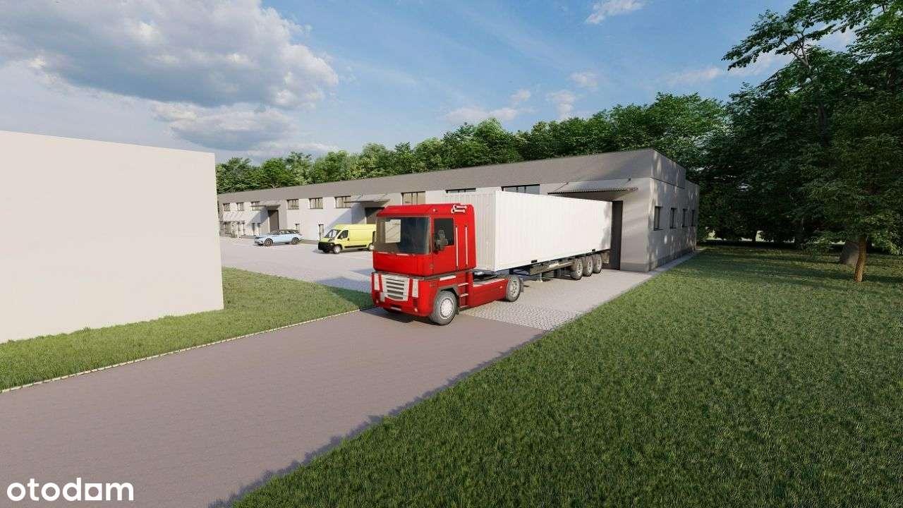 Hala magazynowa z cz. handlowo-biurową, pow. od 457 do 1277 m2 - Pełny obrazek: 4/17