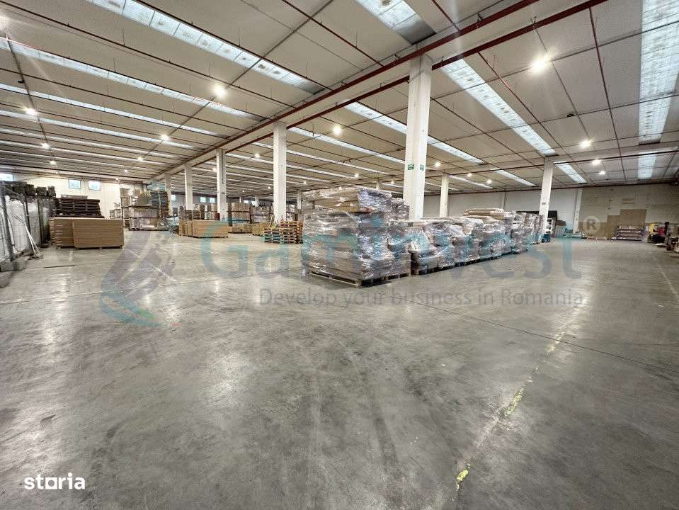 Gaminvest Hala industriala cu pod rulant,Parc Ind. Bors,Bihor,A1950 - Imagine principală: 1/3