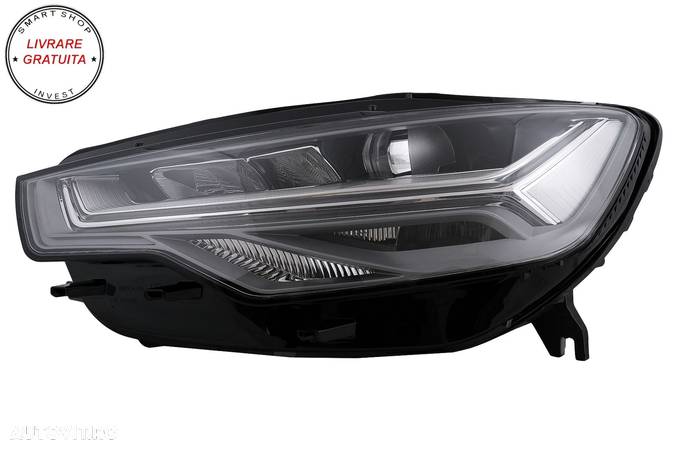 Faruri Full LED Audi A6 4G C7 (2011-2014) Facelift Design conversie de la Xenon la- livrare gratuita - 2