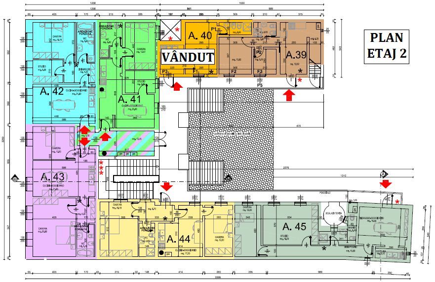 Vand 6 apartamente, pod si spatiu zona Ultracentrala - ID : RH-37278