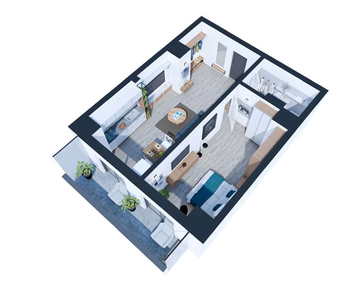 ADAMANT ECLYPSE, 2 camere, TIP 2B, 59.9mp CUG-BRD - Imagine principală: 2/14