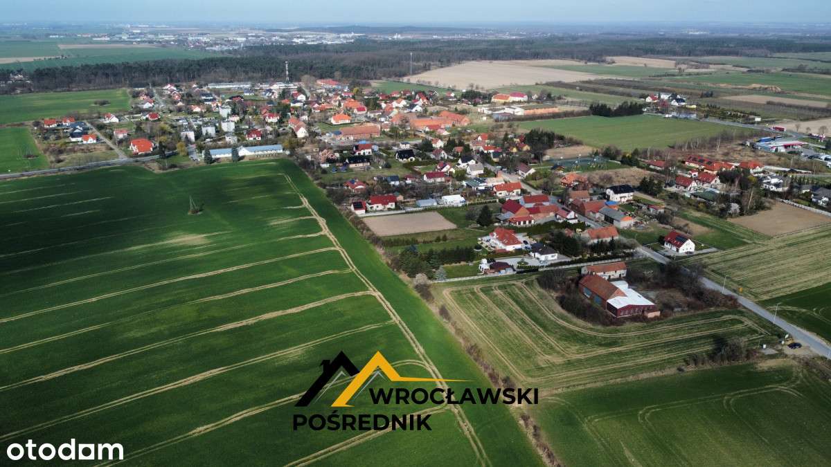 Działka inwestycyjna | 20 min od Wrocławia |-14