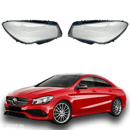 Pachet Sticla Sticle Far Stanga Dreapta Mercedes-Benz CLA-Class C117 (facelift) AMG Sedan 4-usi - 2