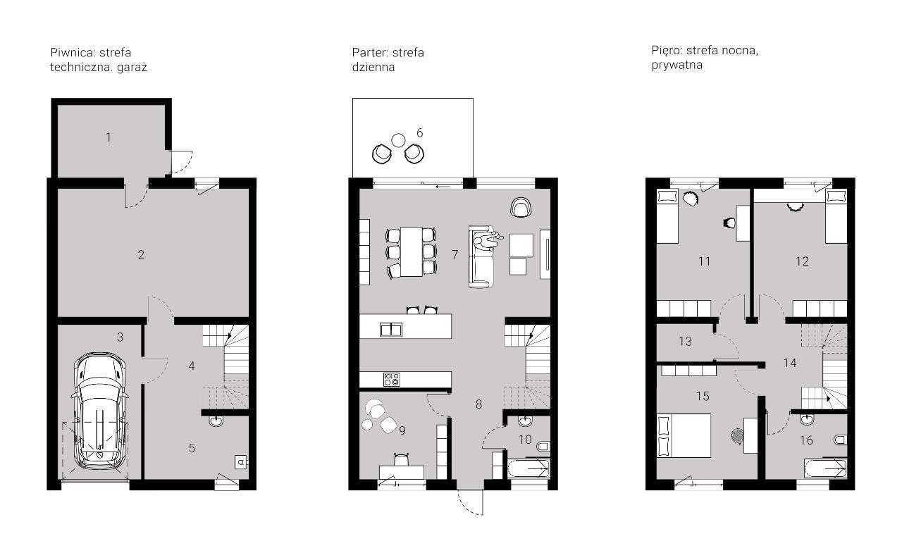 Nowy, duży dom 210m² z ogrodem - Szczecinek - Pełny obrazek: 5/20