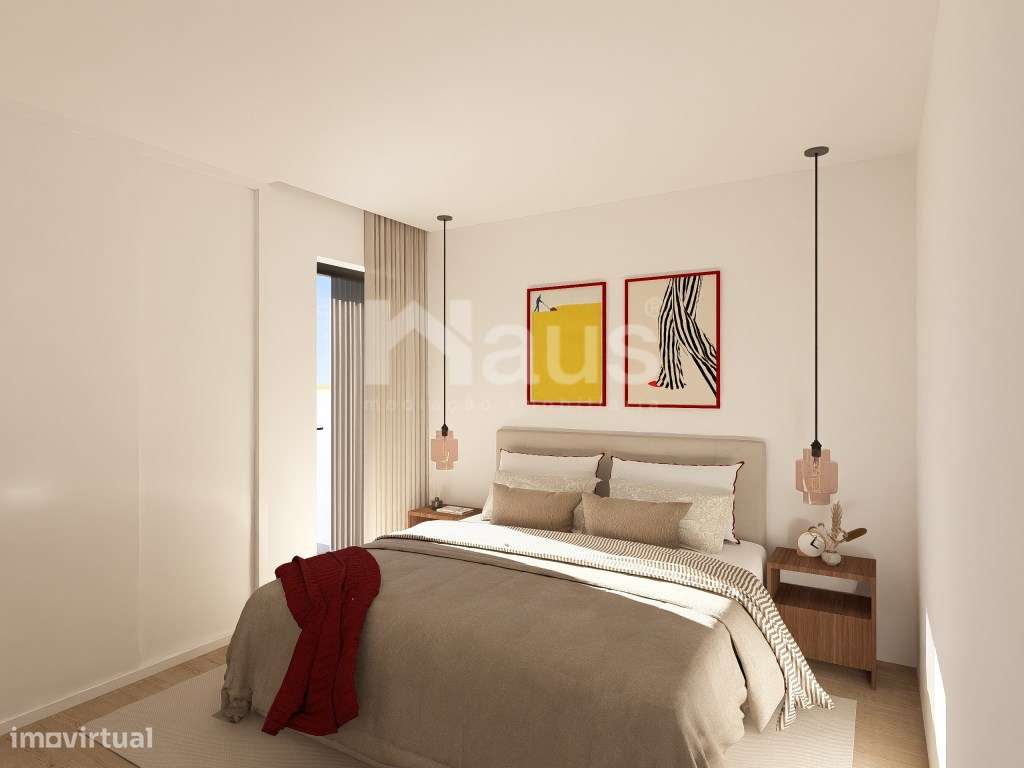 Moradia Geminada T3 com logradouro em fase de construção-23