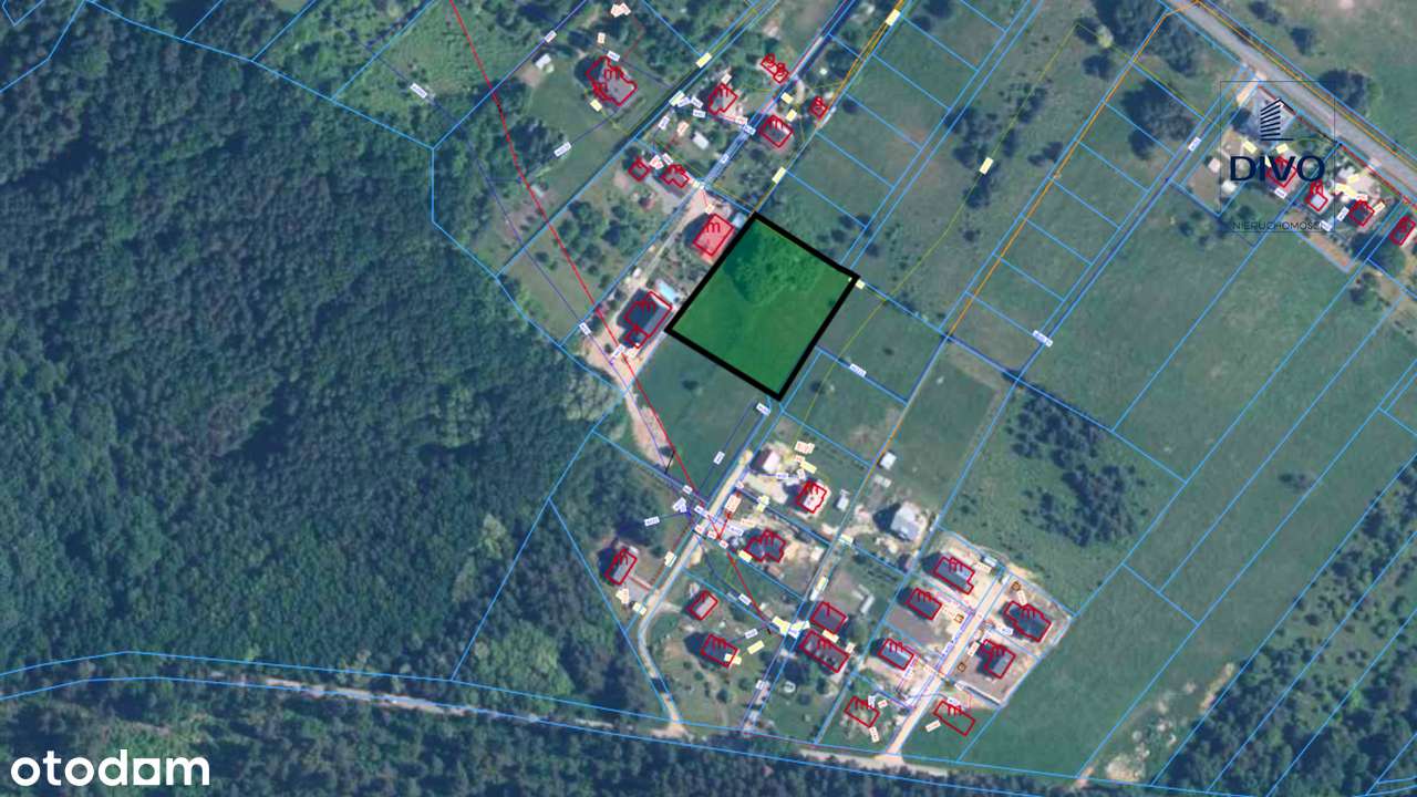 Działka 36 arów – Nieporaz | blisko Chrzanów | 5 min do A4-5