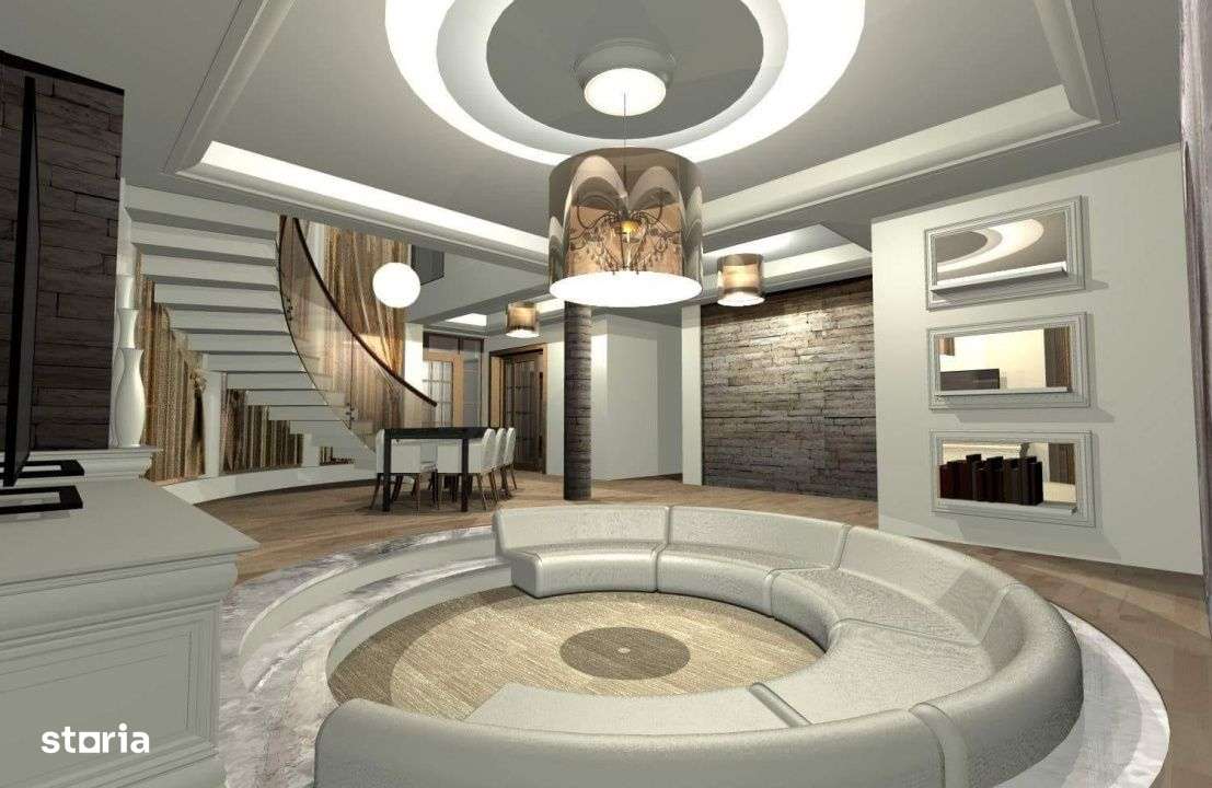 Vila cu arhitectura deosebita – P+1, la Gri, cu terasa si foisor, Va-8