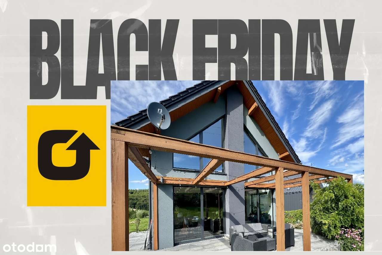 Black Friday cena 2.199.000zł  =dom250m2, działka 17 arów k. Myślenic - Pełny obrazek: 1/20