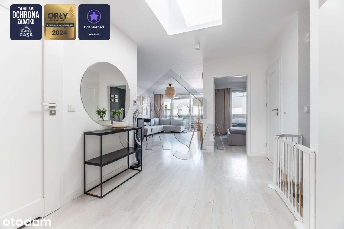 Urocze M4 z Dużym Tarasem i Prywatnym Parkingiem-1