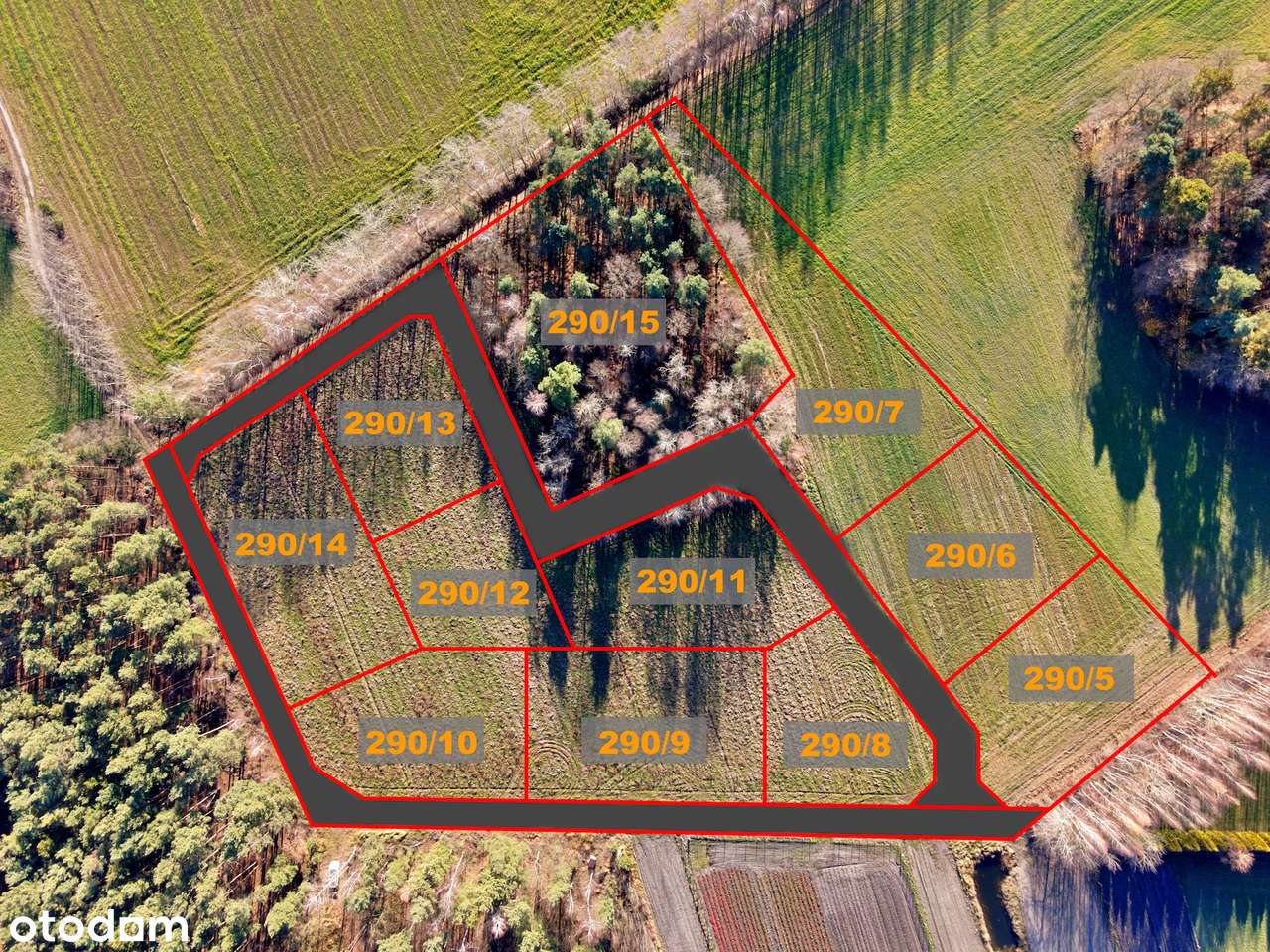 Działki budowlane Nowa Plewnia, gm. Ceków-Kolonia - Pełny obrazek: 3/9