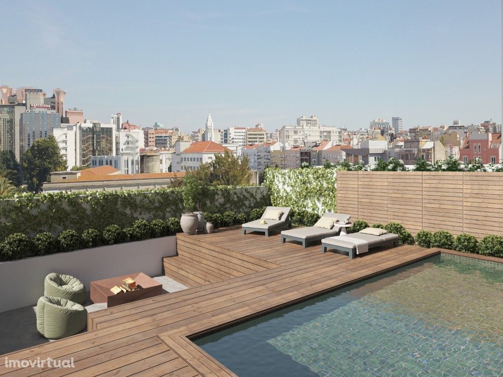 Apartamento T1 Duplex c/ Terraço no UPTOWN RESIDENCE nas ...