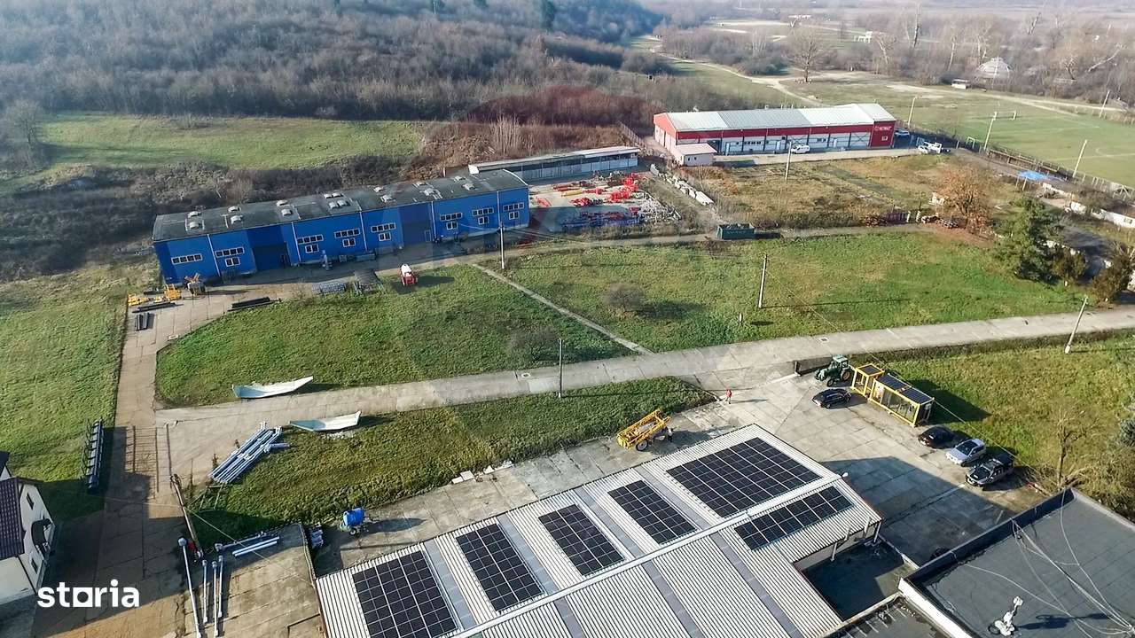 Teren industrial de vânzare - 18.820 mp+proiect de extindere, Bonțida-13