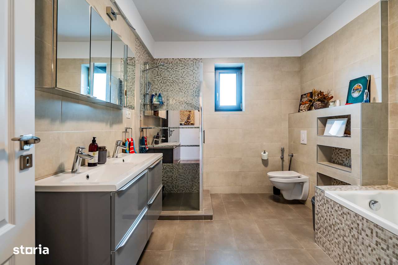 Vila ultratehnologizată, clasă energetică A++,  finisaje premium!-14