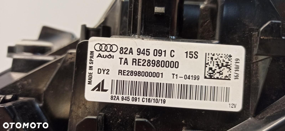 AUDI A1 82A LAMPA LEWY TYŁ 82A945091C - 5