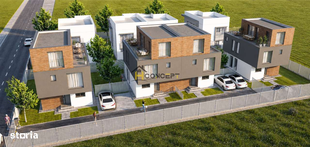 Vila Premium tip duplex, Popesti Leordeni, comision 0%-1