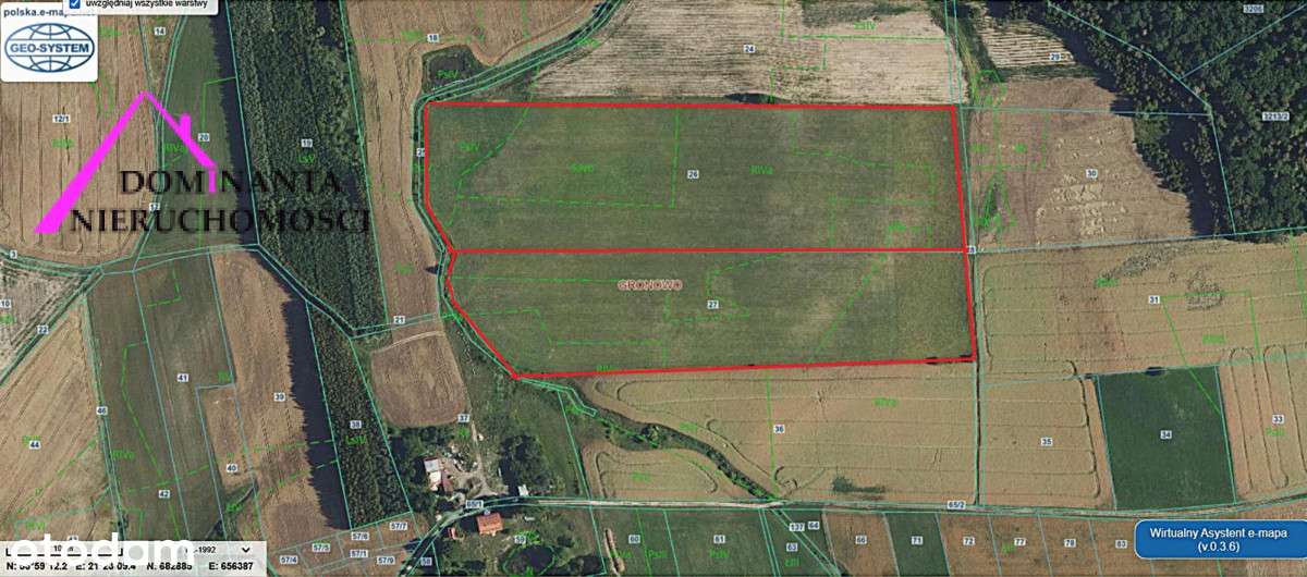 Działki rolne blisko lasu na Mazurach, 10 ha.-5