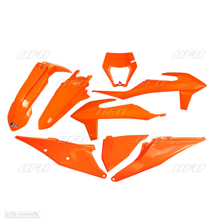 kit plasticos ufo laranja ktm exc-f 250 / 350 / 450 - 1