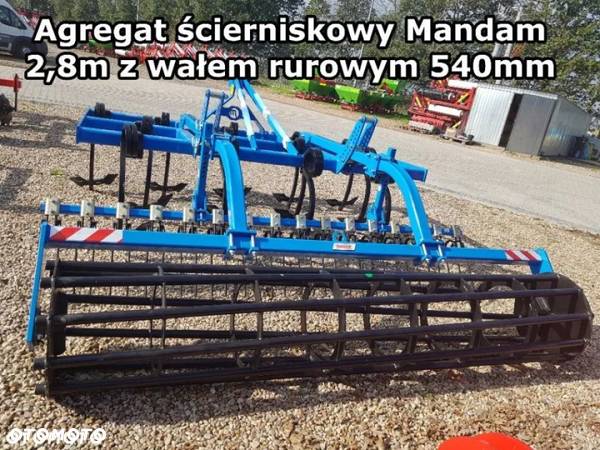 GRUBER agregat ŚCIERNISKOWY podorywkowy 1,7 1,8 2,1 2,2m 2,6m 3m kołek ślimak ME - 16