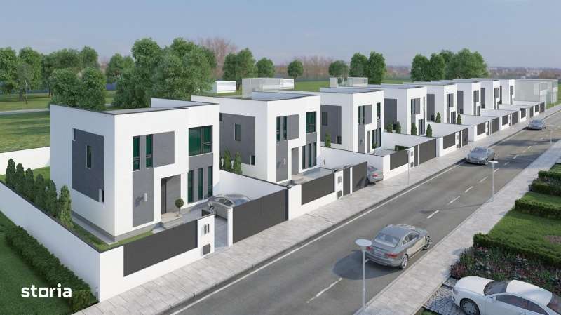 Casa Bragadiru Cristalului 5 camere P+1+pod 3 bai curte imprejmuita-16