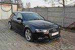 Grile Laterale Bara Fata Audi A4 B8 Facelift (2012-2015) RS4 Design Negru & Chrome- livrare gratuita - 5