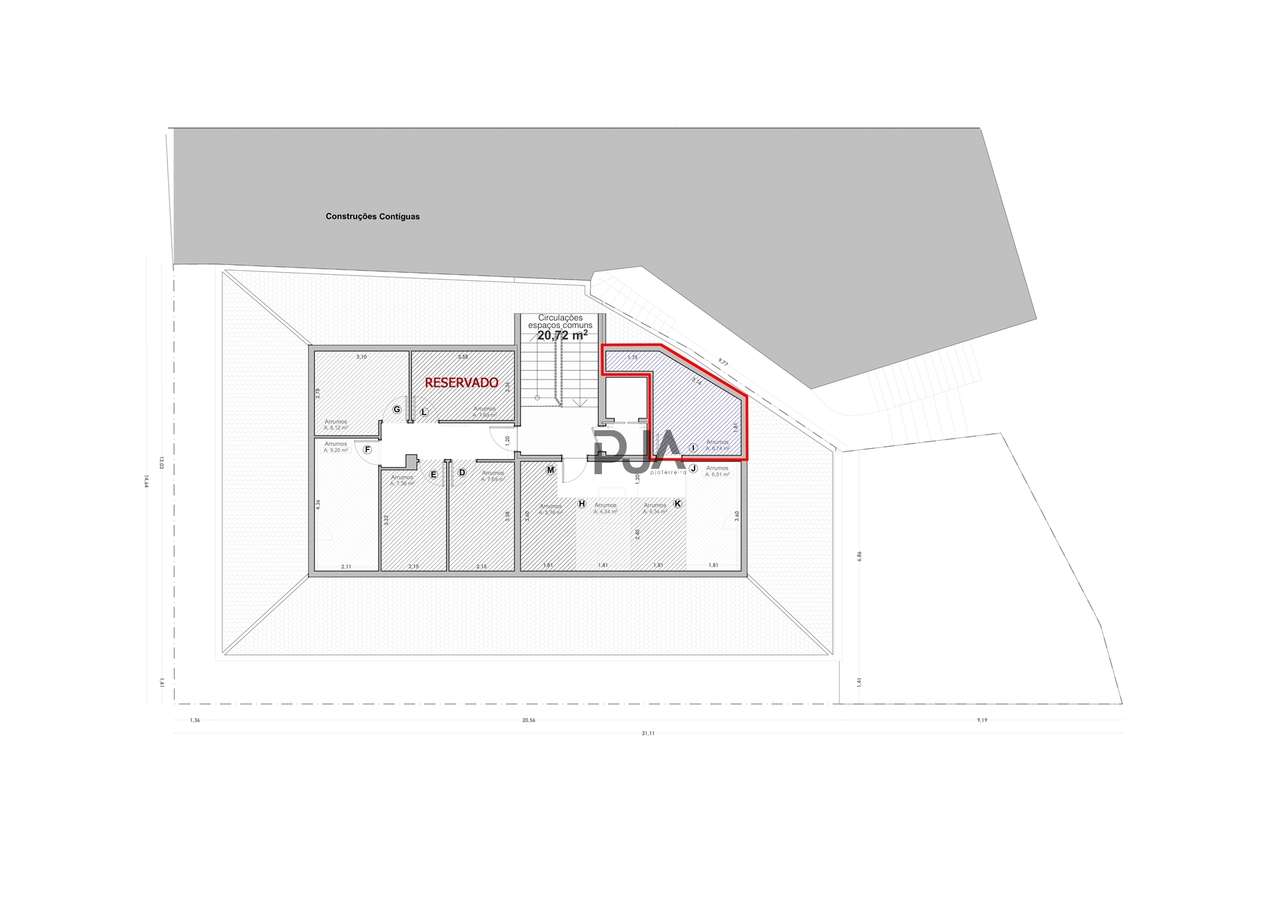 Apartamento T1 com Terraço em Tondela-7