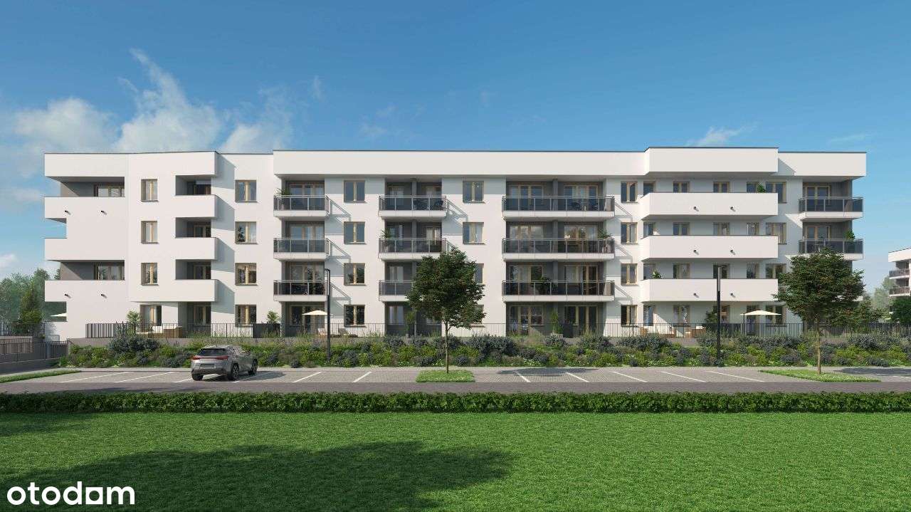 Cztery ustawne pokoje*duży balkon*obustronne (60) - Pełny obrazek: 4/12