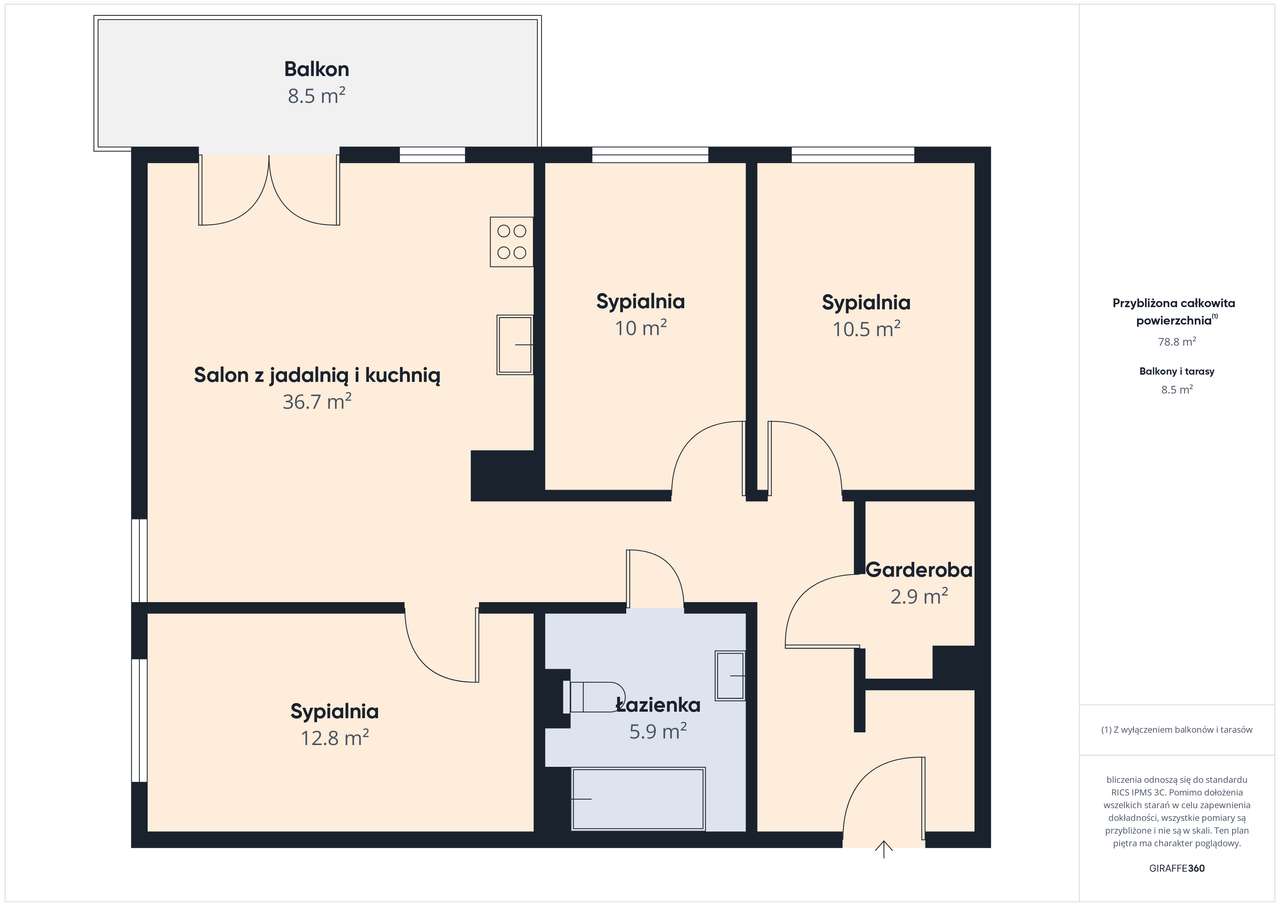 Poszukiwana lokalizacja, obejrzyj wirtualny spacer! Bez prowizji!-19