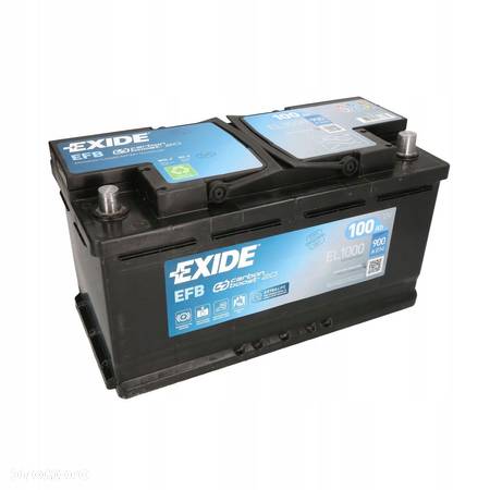 Akumulator EXIDE 12V 100Ah 900A P+ START&STOP EFB MOŻLIWY DOWÓZ MONTAŻ - 3