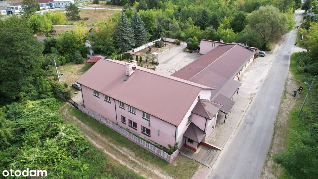 OBIEKT HANDLOWO-USŁUGOWY O POW.969M2+BUD. GOSP\DZIAŁKA 8266M2\ĆMIELÓW-4