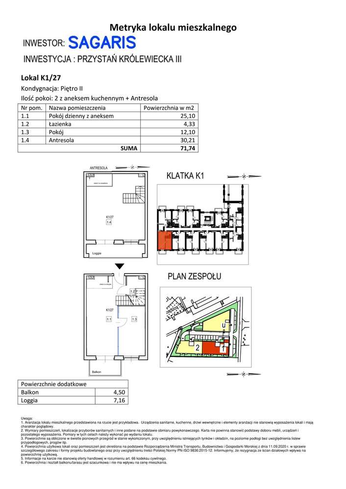 Przystań Królewiecka III | mieszkanie K1/27 - Pełny obrazek: 3/8