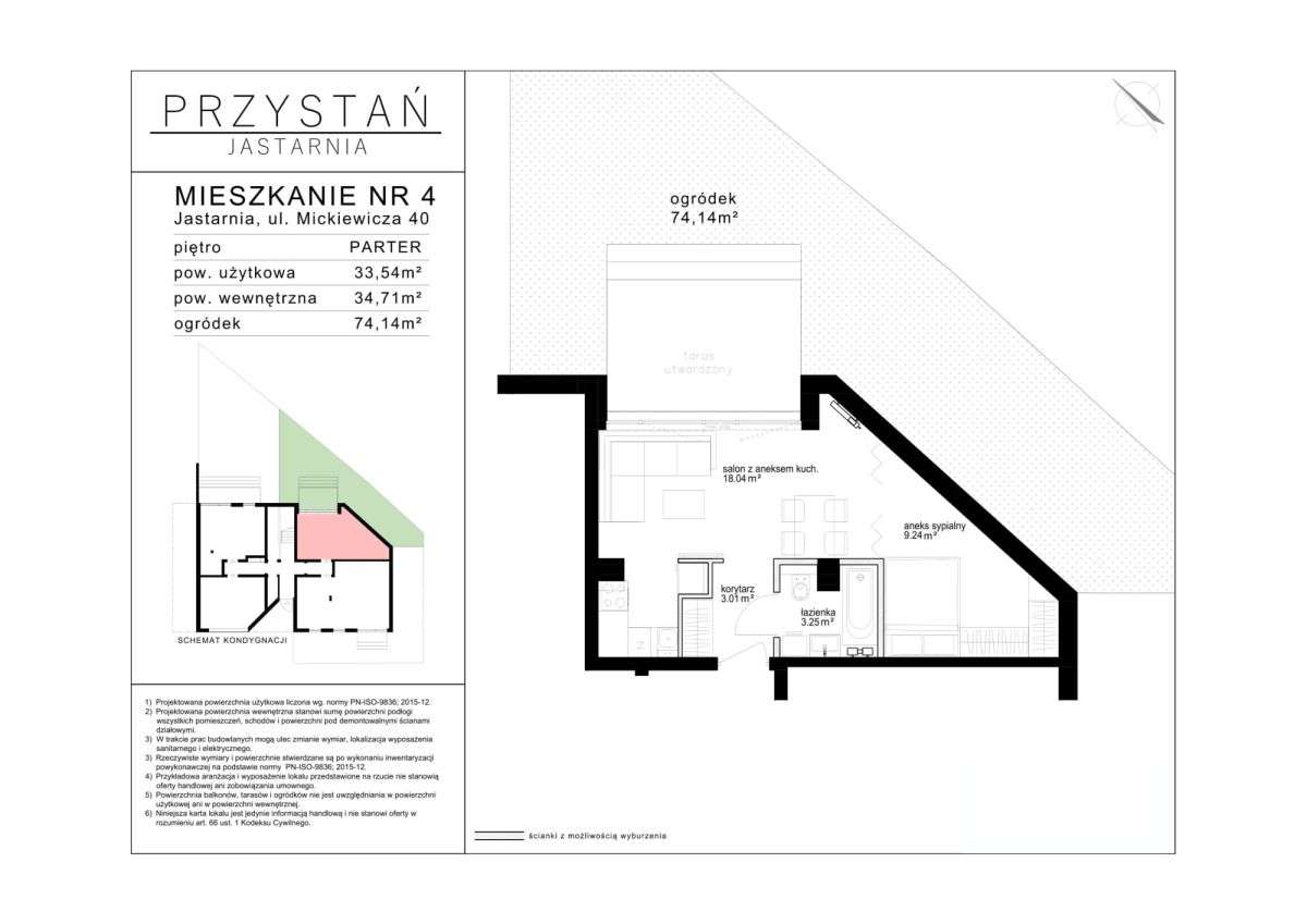 Nowy 2 pokojowy apartament inwestycyjny w Jastarni-1