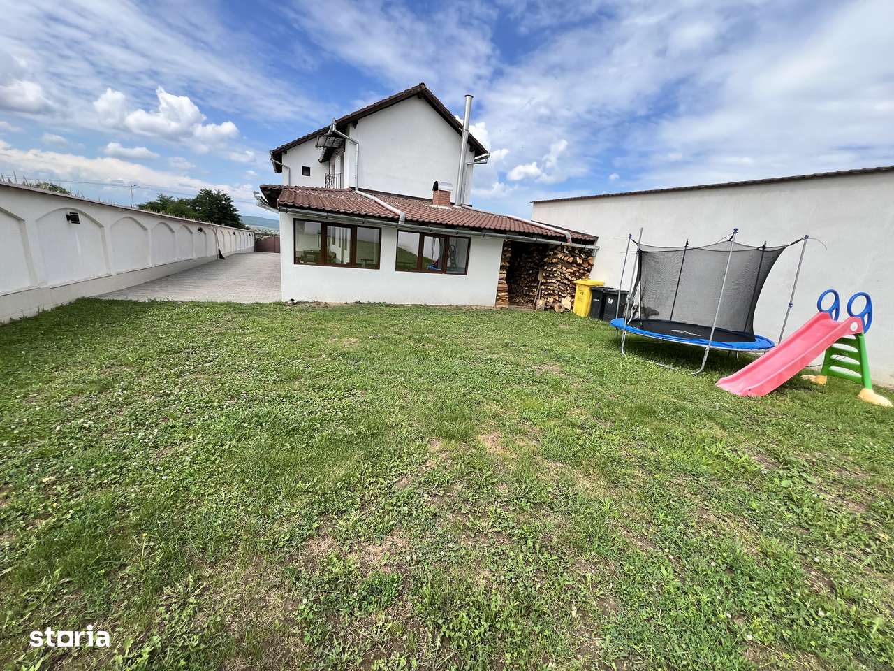 INCHIRIEZ casa individuala 5 camere,renovata,comuna Gura Raului - Imagine principală: 2/16