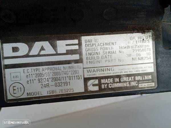 Motor Daf - - 6