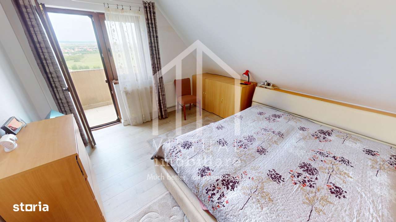 Ap tip mansarda, 4 camere, 98mp utili, balcon, lift, parcare, Tilisca - Imagine principală: 4/20