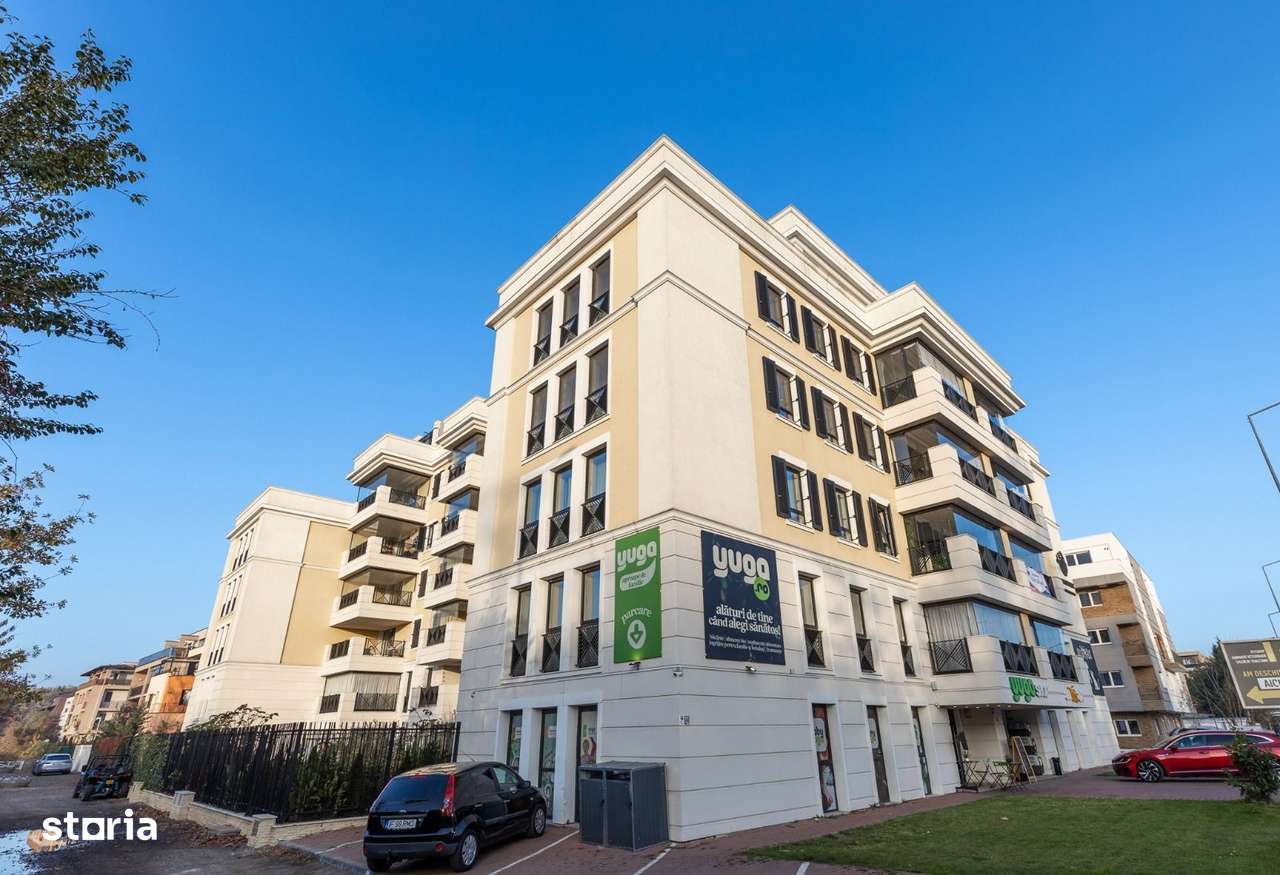 Penthouse Trastevere, complex cu piscina si gym-14