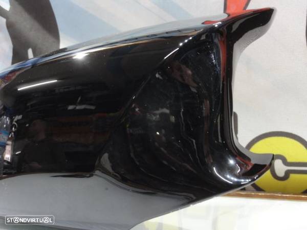 Capas, carcaça espelhos M4 look preto brilhante BMW F10 F11 F18 Pre LCI 2011-2013 em plástico - 7