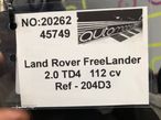 Motor Land Rover Freelander TD4 2.0 112Cv de 2005 - Ref: 204D3- NO20262 - 12