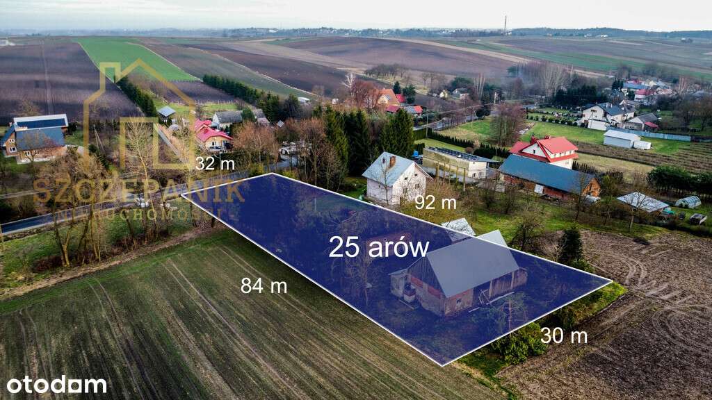 Urokliwy Dom z cegły na pięknej 25 arowej działce-17