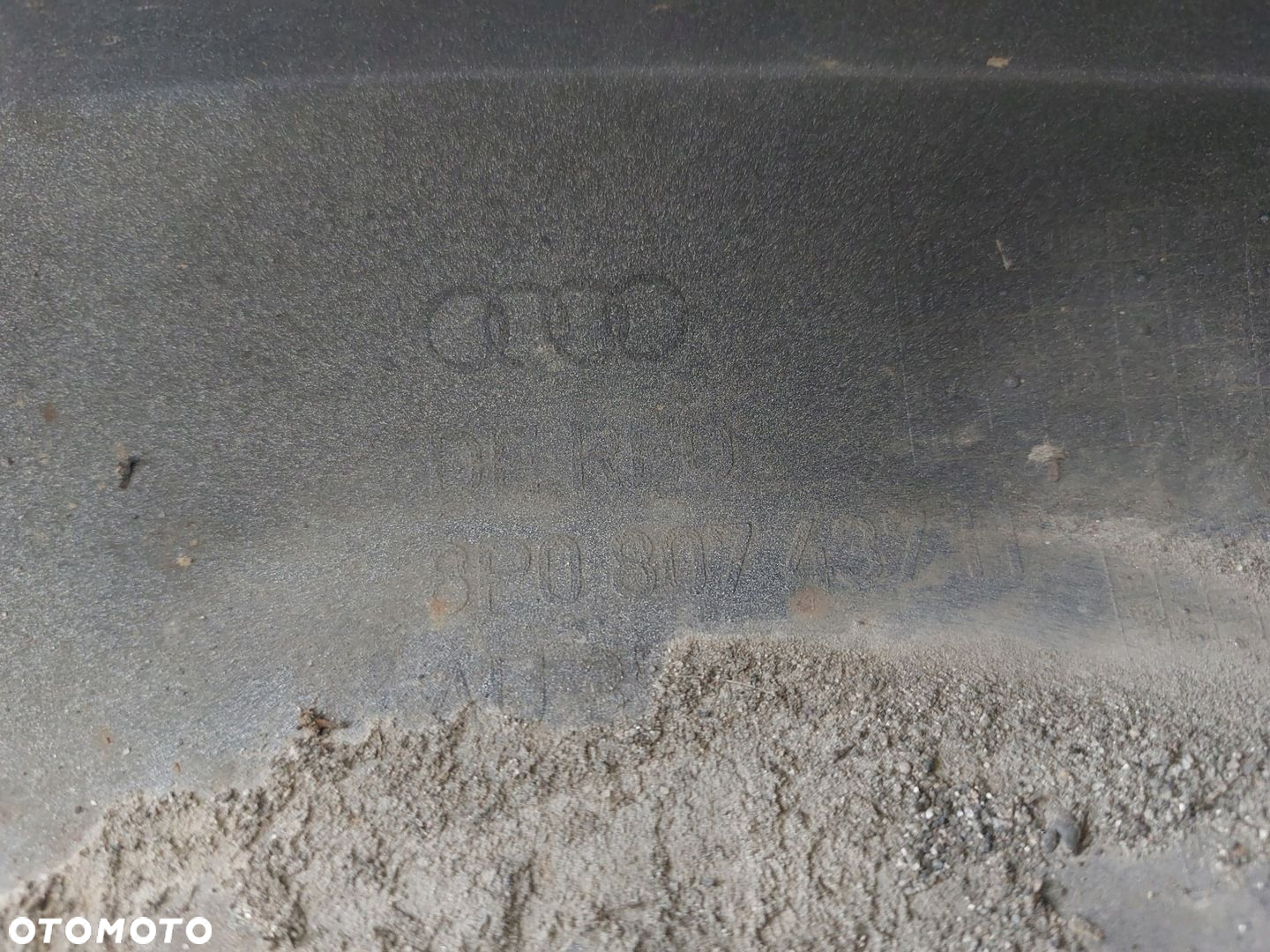 AUDI A3 LIFT 8P0 ZDERZAK PRZÓD 8P0807437 H ORYGINAŁ - 7