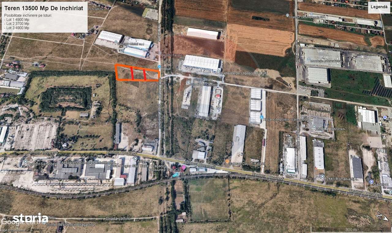 Teren de inchiriat – 13.500 mp, Clinceni Centura Bragadiru–Domnesti - Imagine principală: 5/14